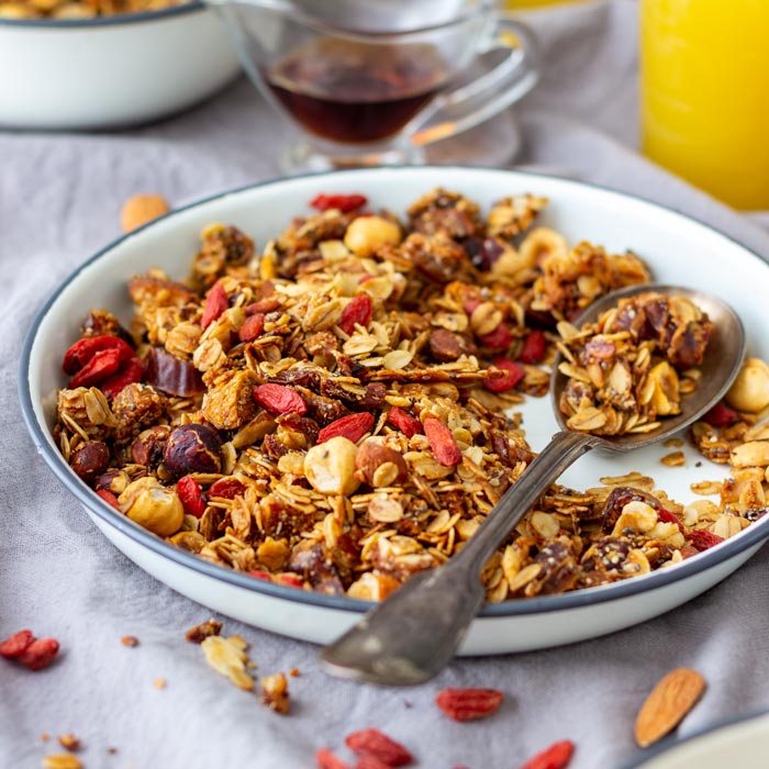 Breakfast 6 - Dried Fruit Granola